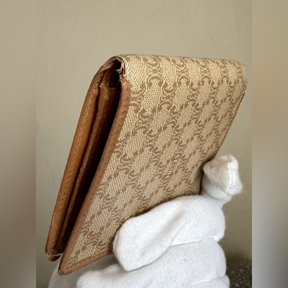 Celine Macadam Pattern Bifold Wallet Vintage - Picture 4 of 16